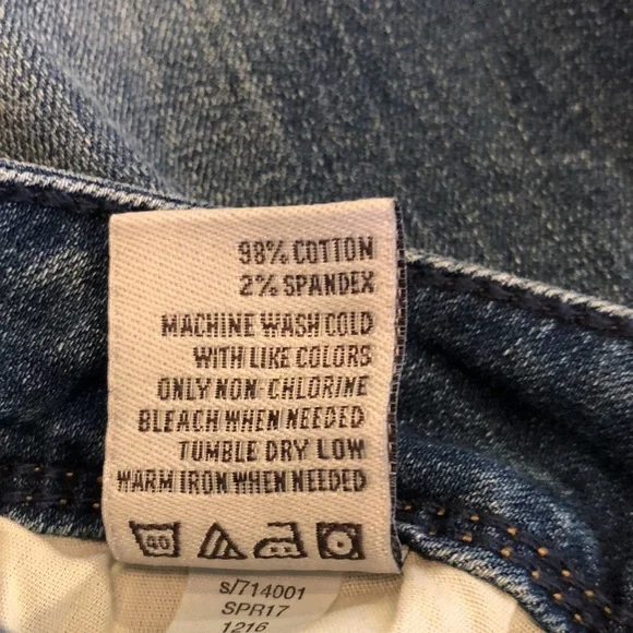 EUC American Rag distressed jeans juniors size 7 - Picture 8 of 8